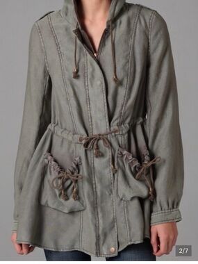 Free People Army Fatigue style Jacket (M)